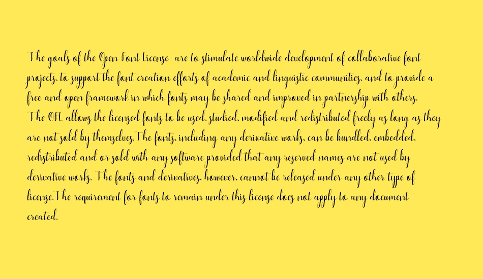 yullisa-script font 1