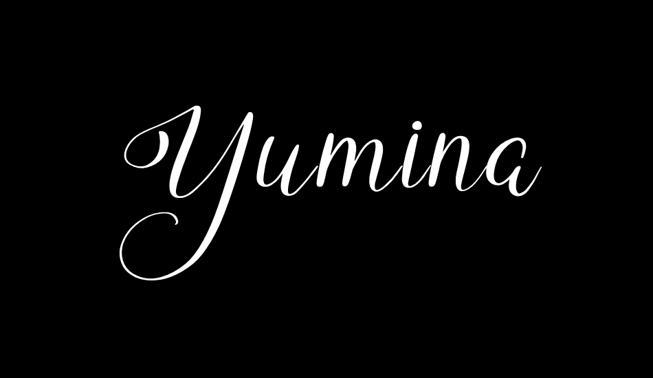 yumina font big