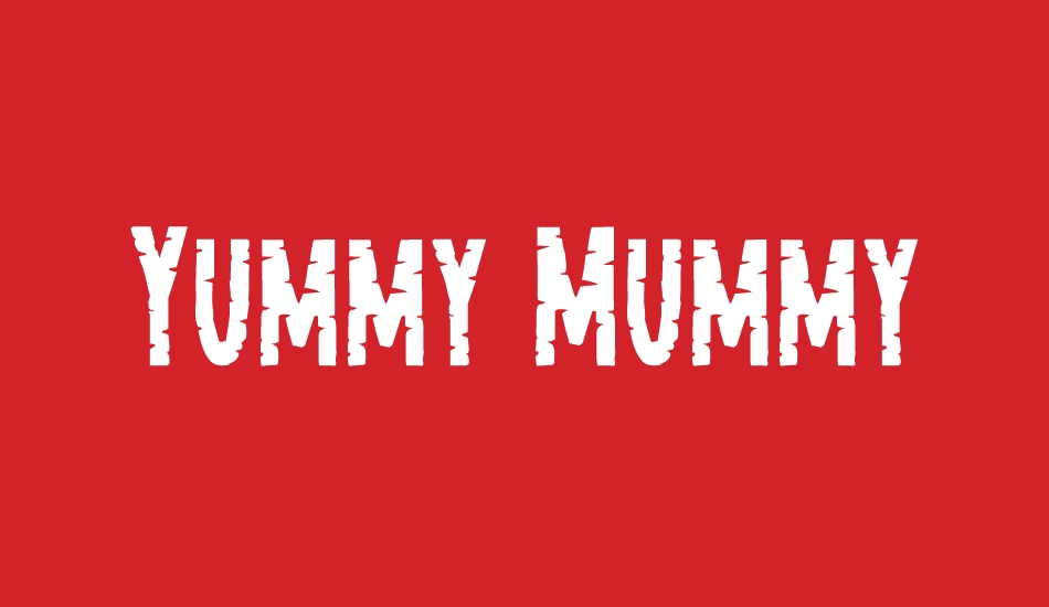 yummy-mummy font big