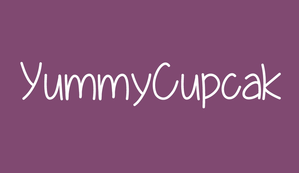 yummycupcakes font big