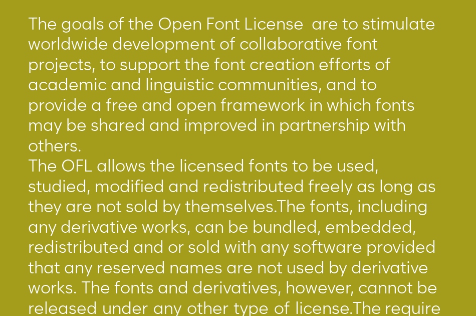 Zabal font 1