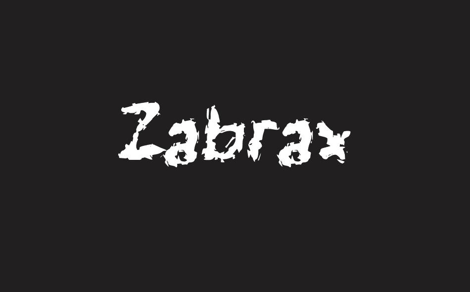 Zabrax font big