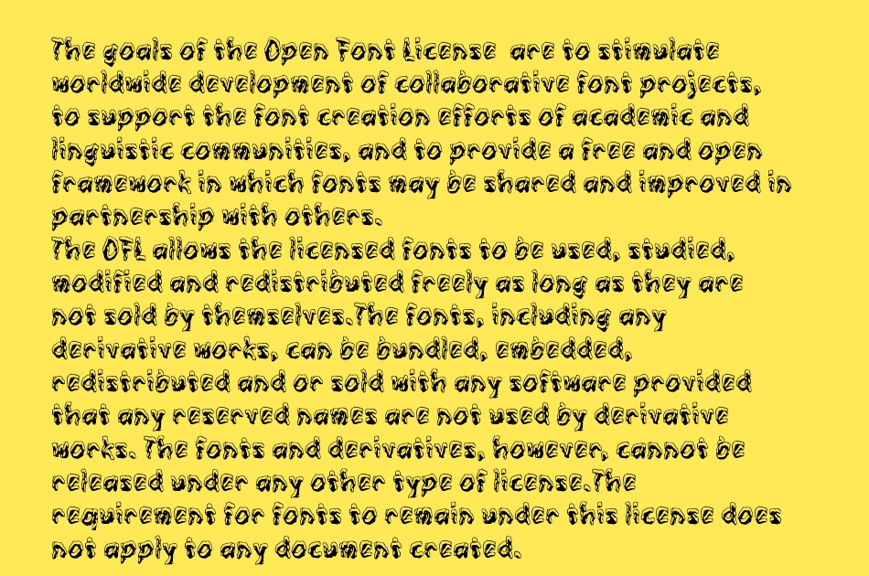 Zabrozen font 1