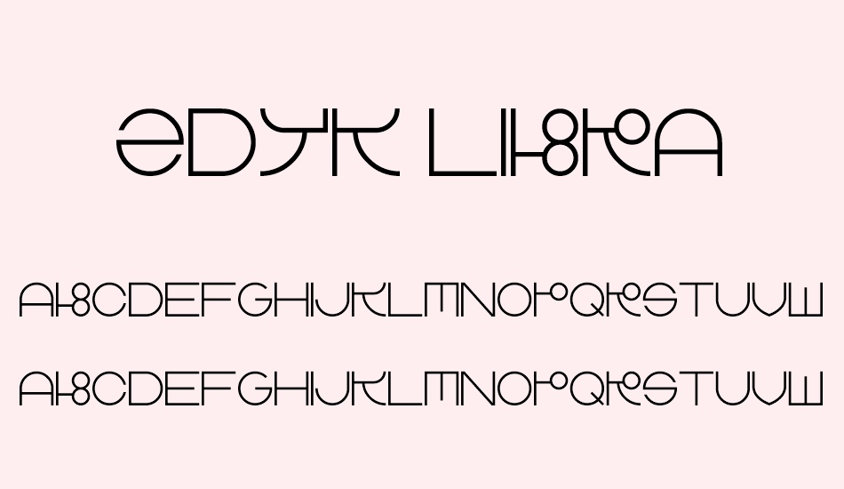 zdyk-libra font