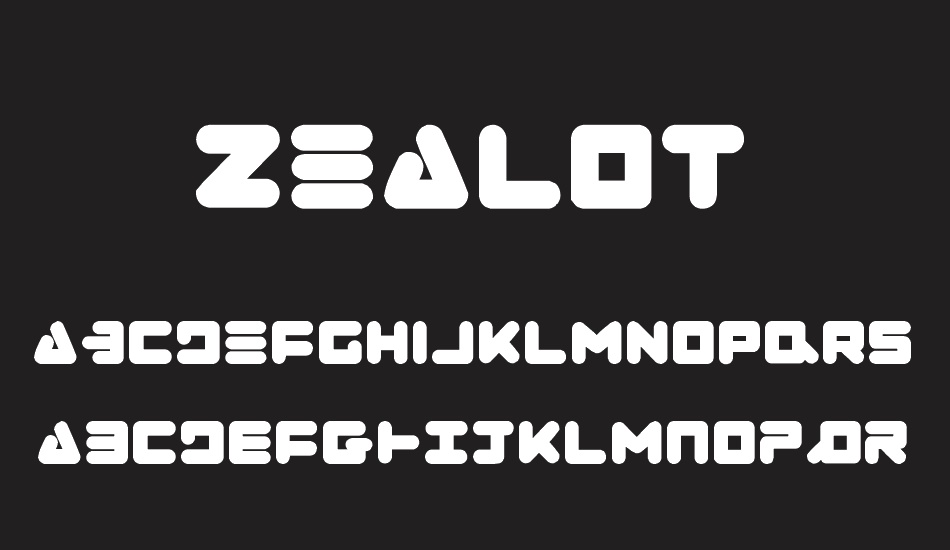 zealot font