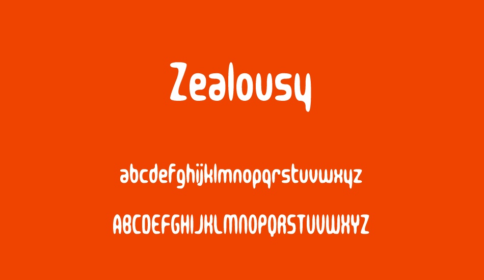 zealousy font