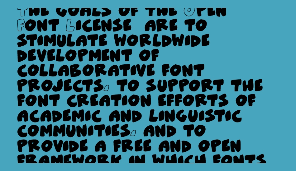 zebra-blobs font 1