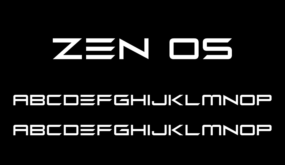 zen-os font