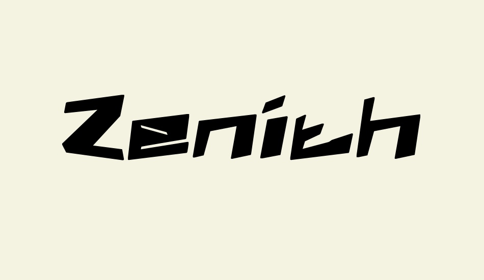 zenith-brk font big