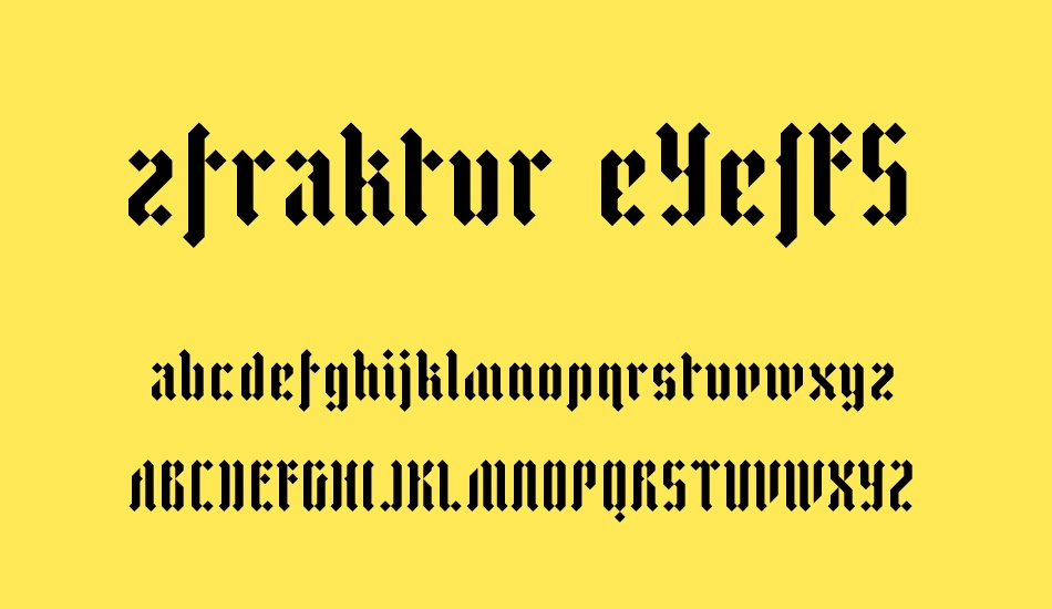 zfraktur-eye-fs font