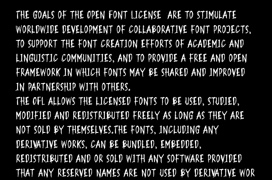 Zombie Message font 1