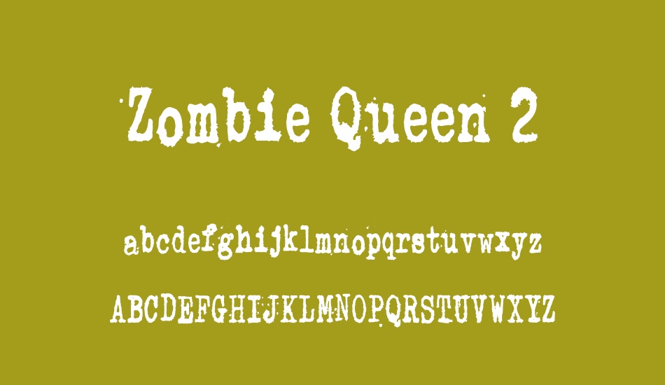 zombie-queen-2 font