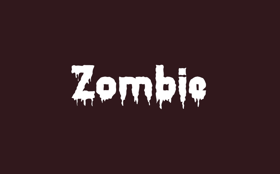 Zombie font big