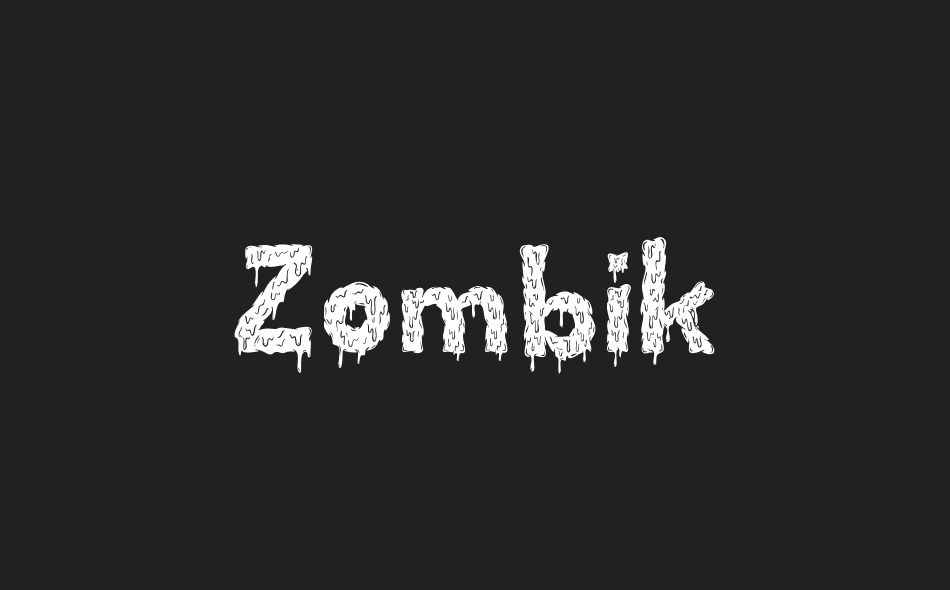 Zombik font big