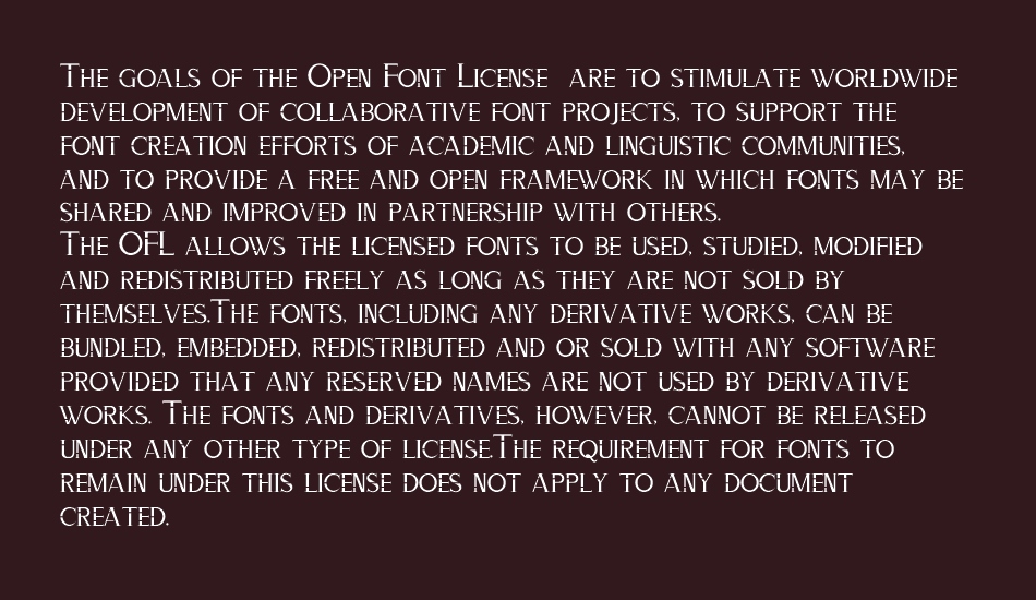 zorgeous font 1