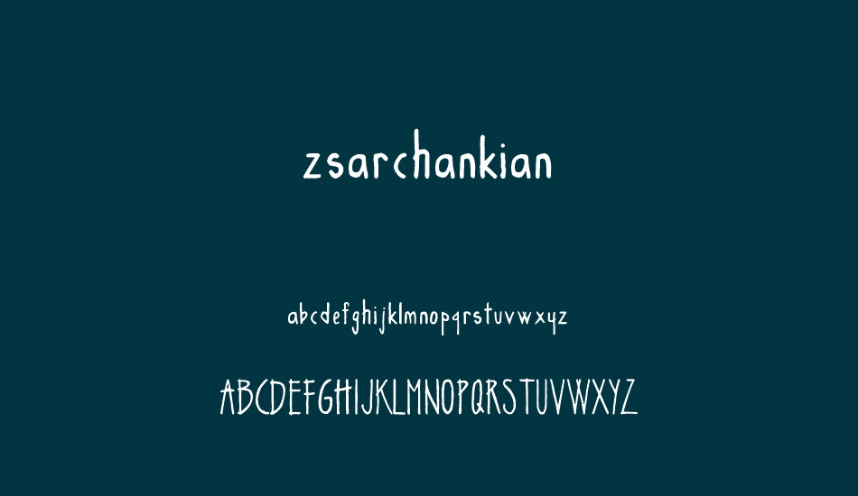 zsarchankian font