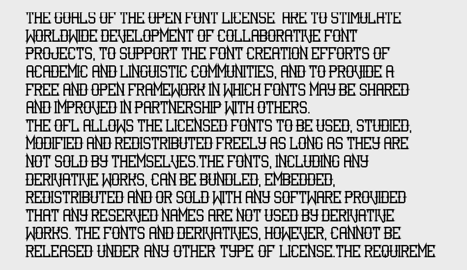I Shot the Serif font 1