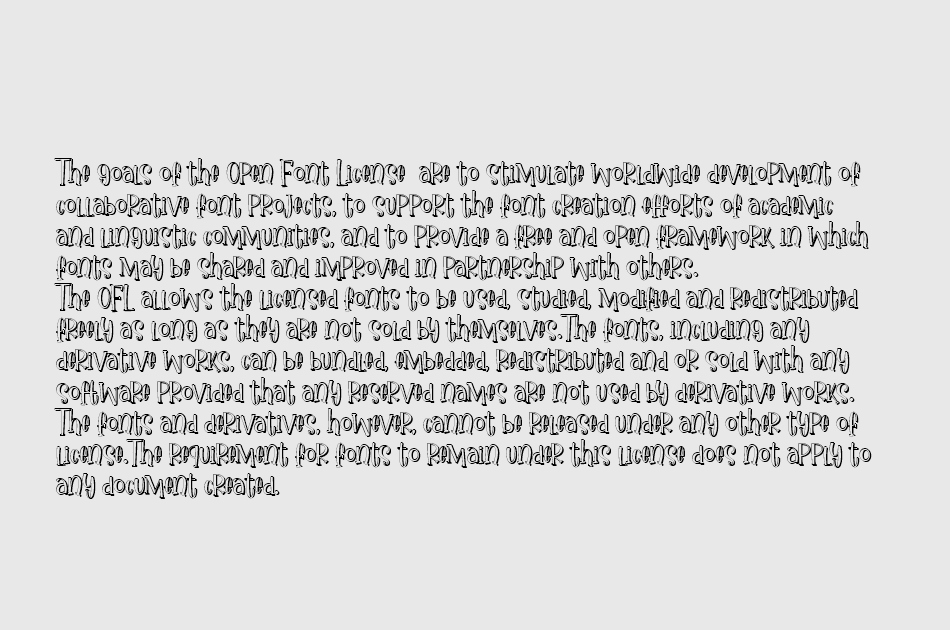 Ikan Salmon font 1