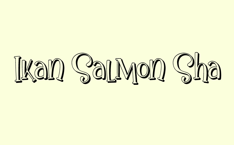 Ikan Salmon font big