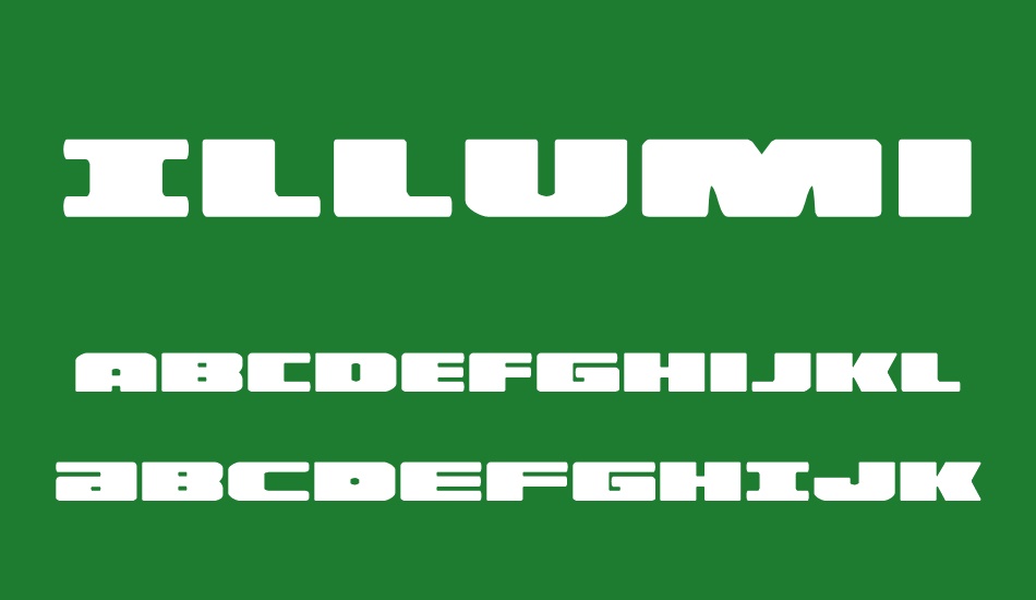 Illumino font