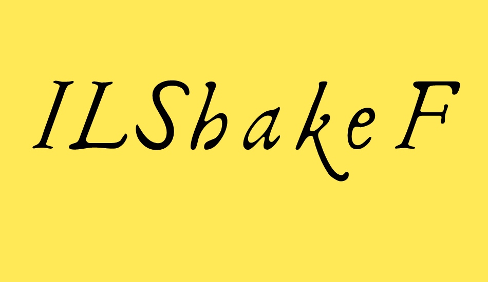 ILShakeFest font big