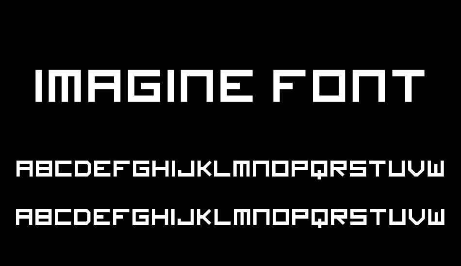 Imagine Font font