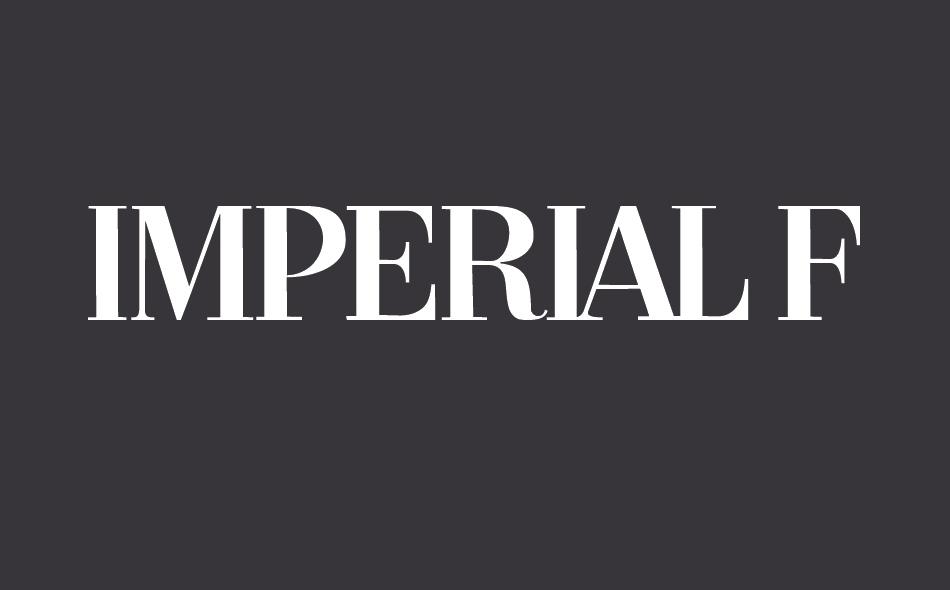 Imperial Force font big