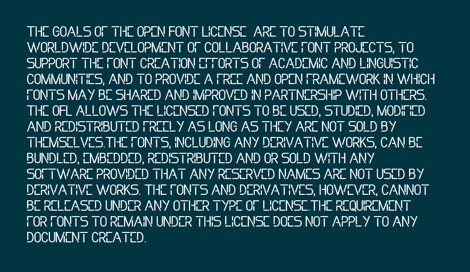 In Collection font 1