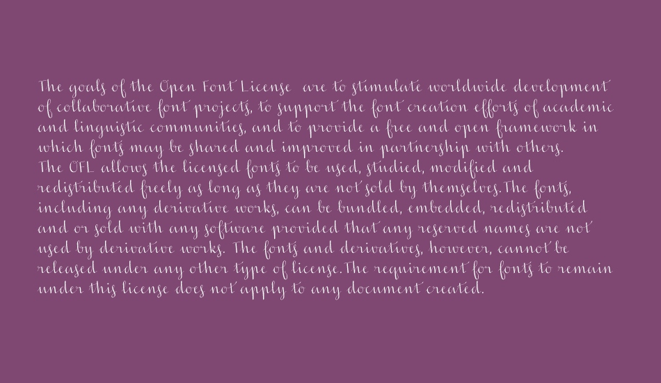 In Screaming Color font 1