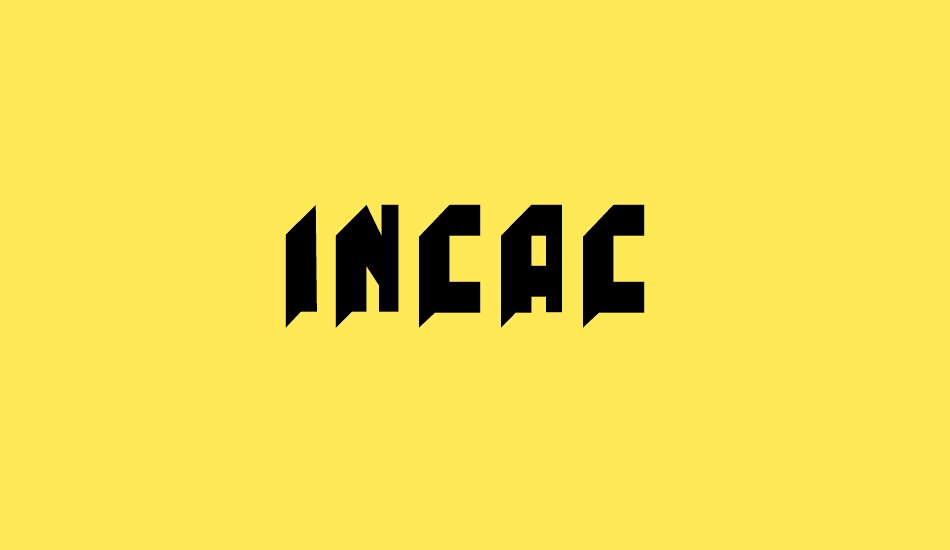 INCAC font big