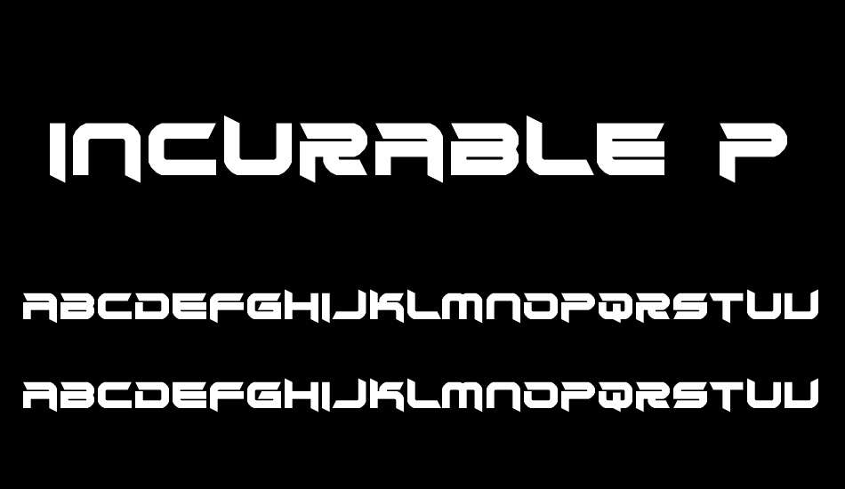 Incurable Prospect font