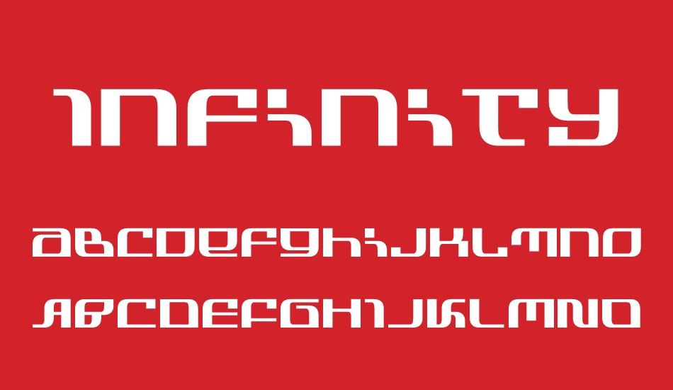 Infinity Formula font