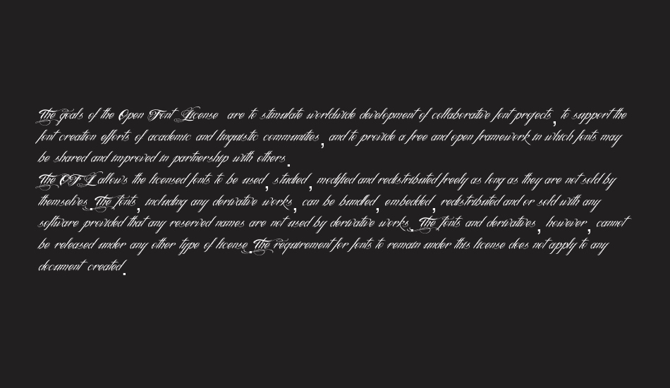 Ink In The Meat font 1