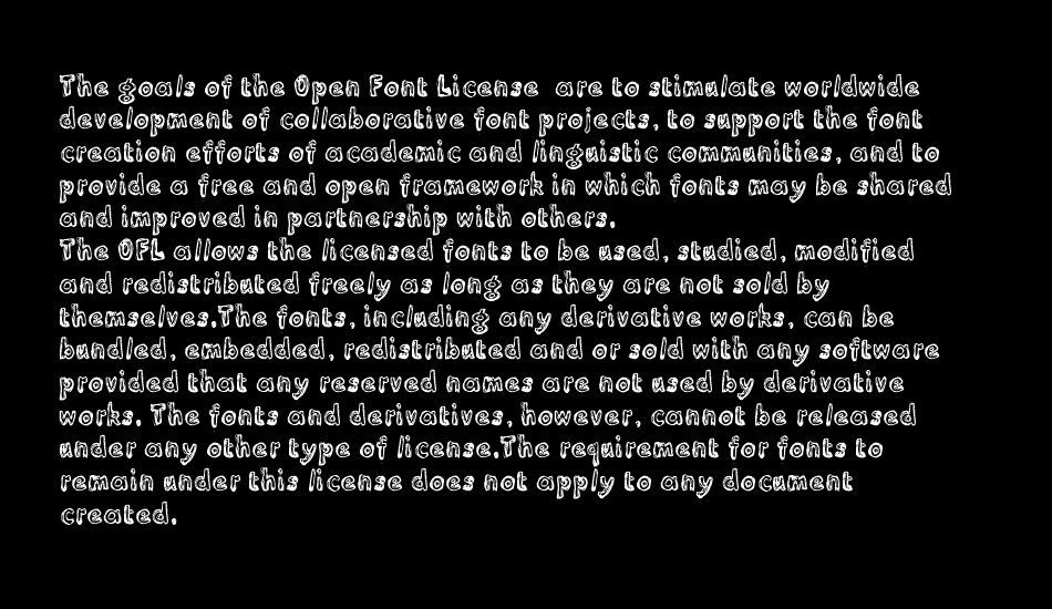 Inlines font 1