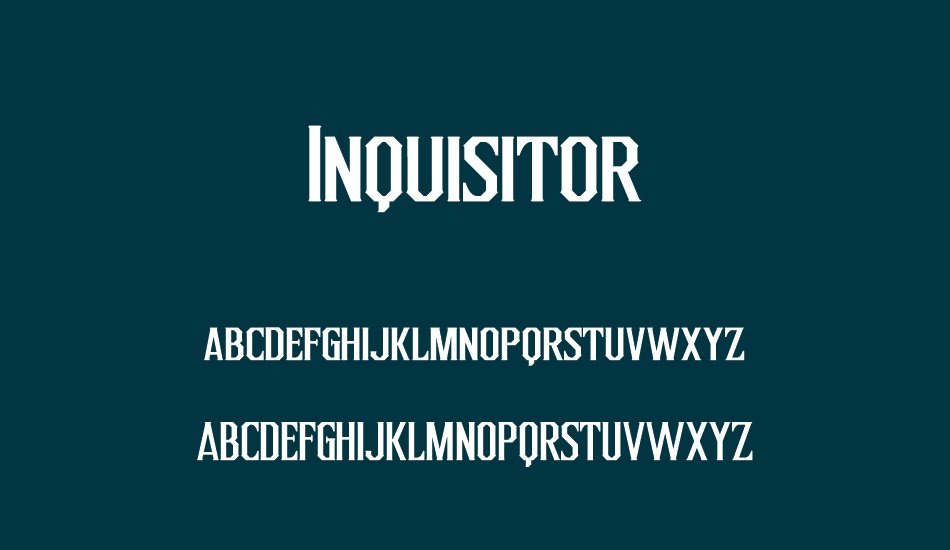 Inquisitor font