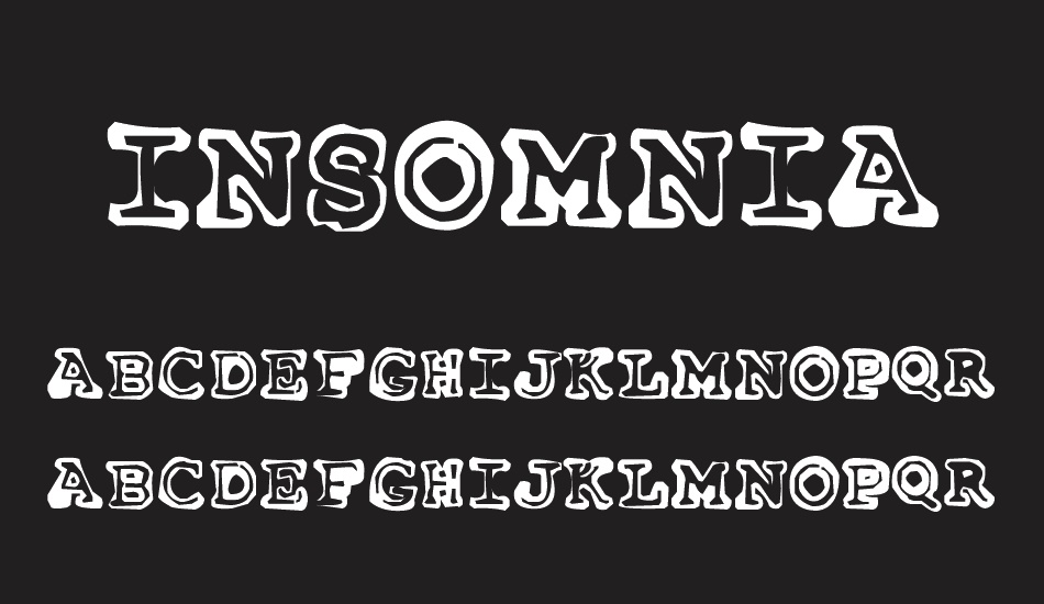 Insomnia font