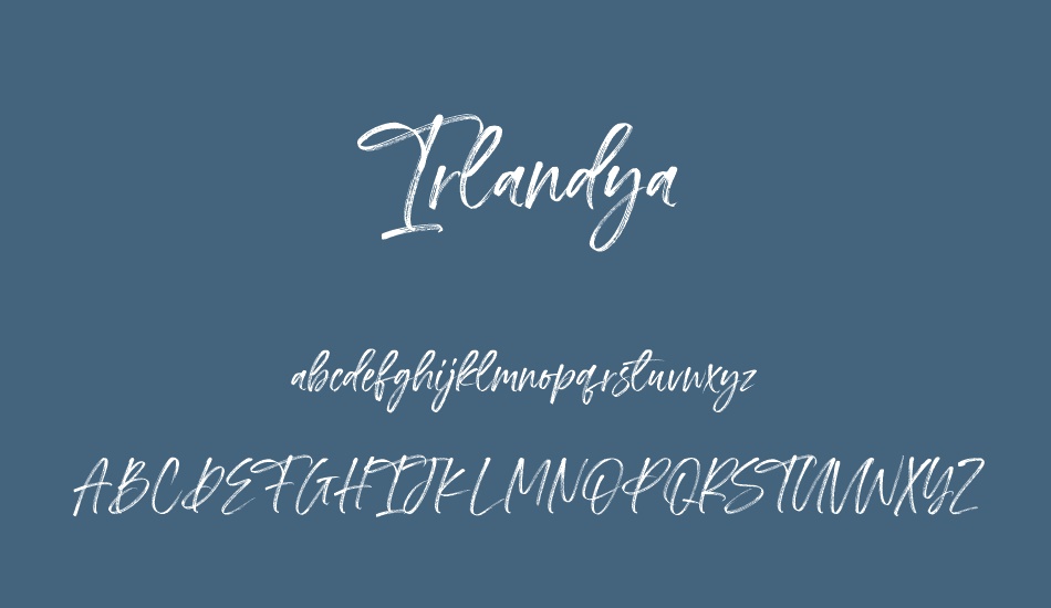 ırlandya-demo font