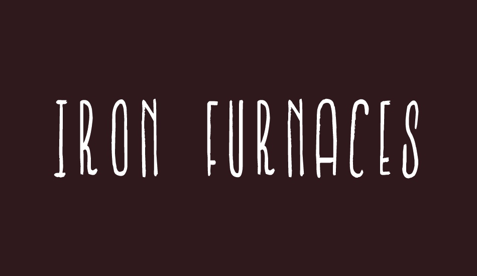 Iron Furnaces font big