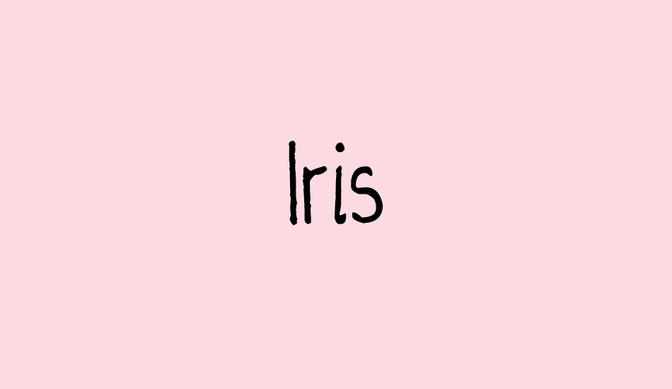 Irregularis font big