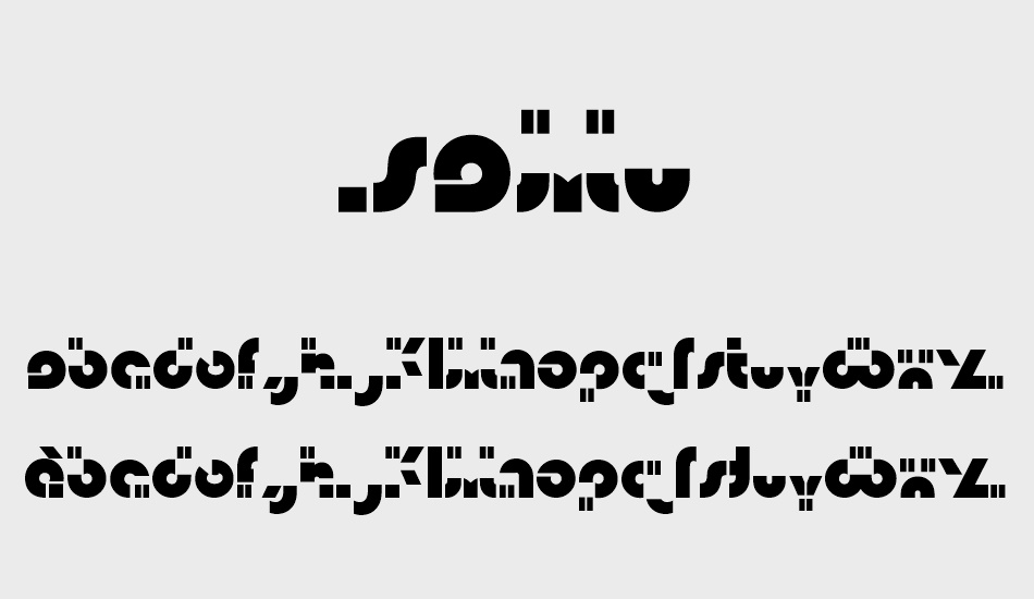 Isamu font