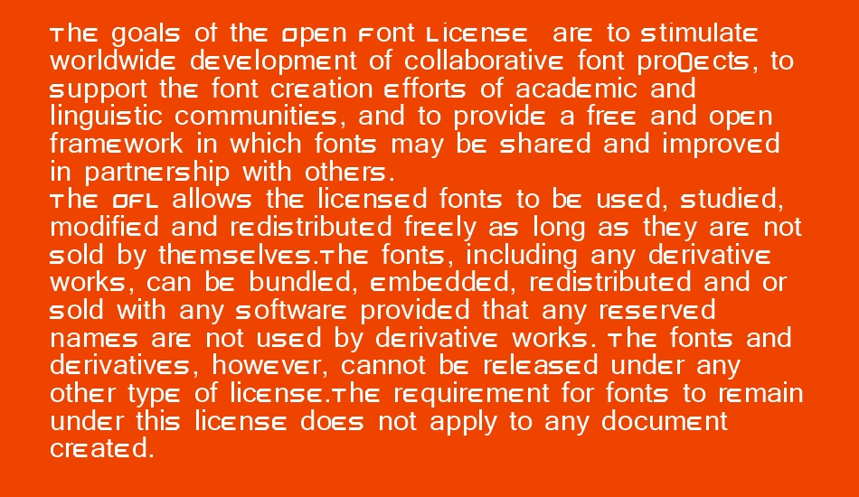 ISL_ALPHABOT XEN font 1