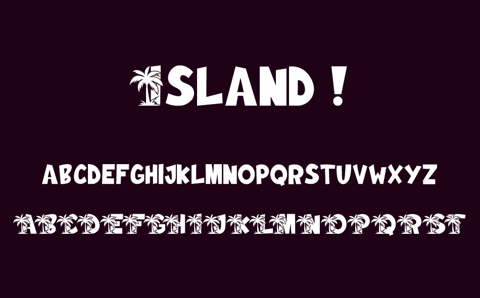 Island font