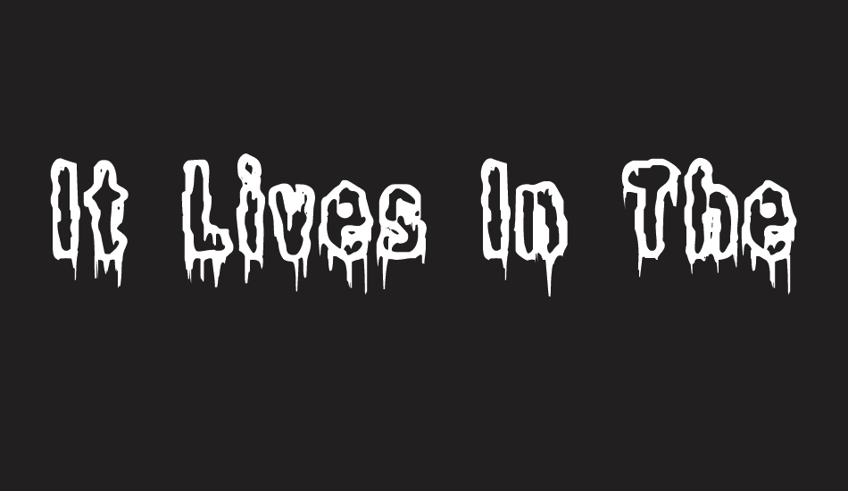 It Lives In The Swamp BRK font big