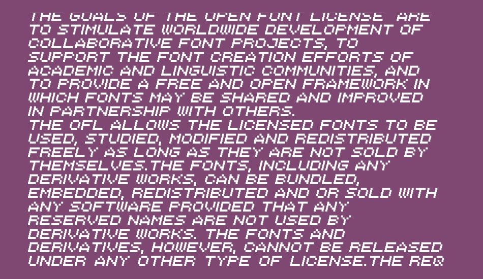 Italipixel font 1