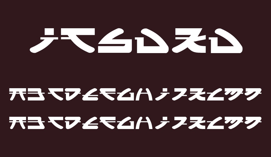 Itsukushima Katana font
