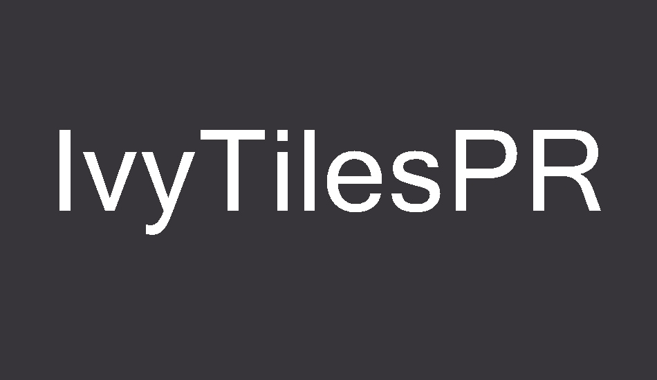 Ivy Tiles PROMO font big