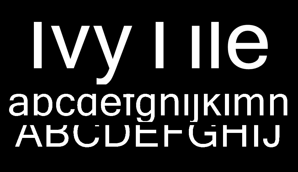 Ivy Tiles PROMO font