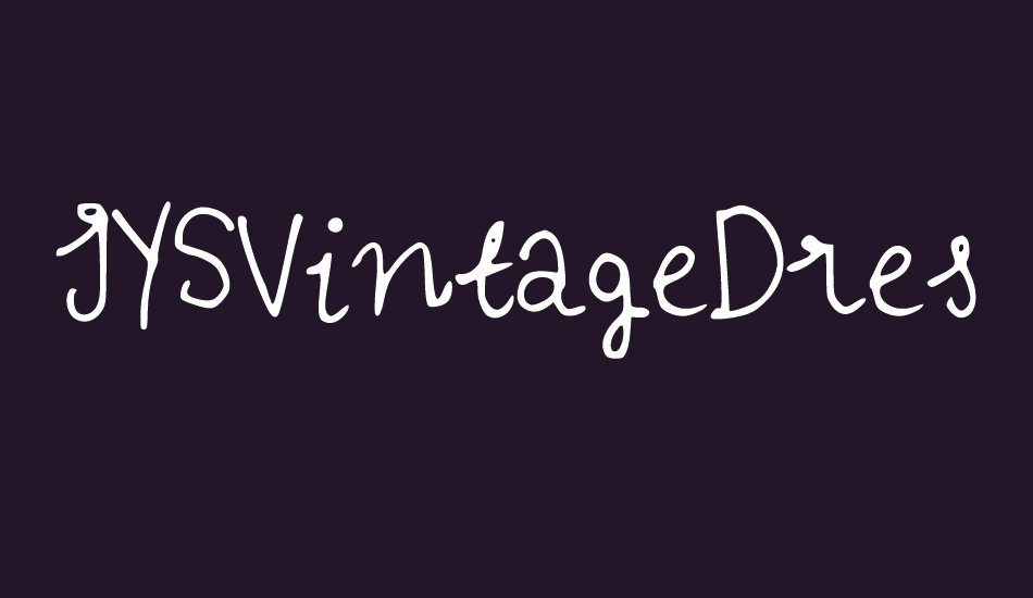 IYSVintageDresses font big