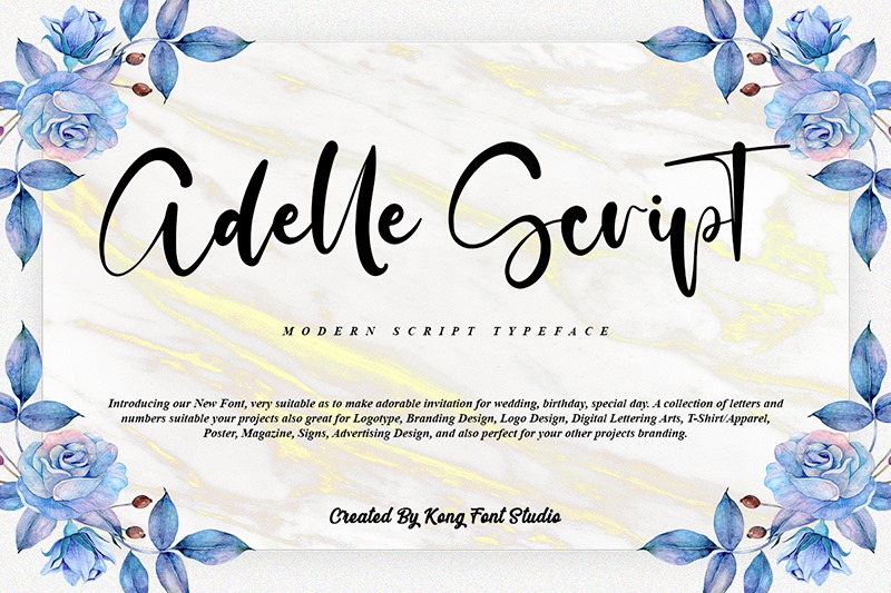 Adelle Script