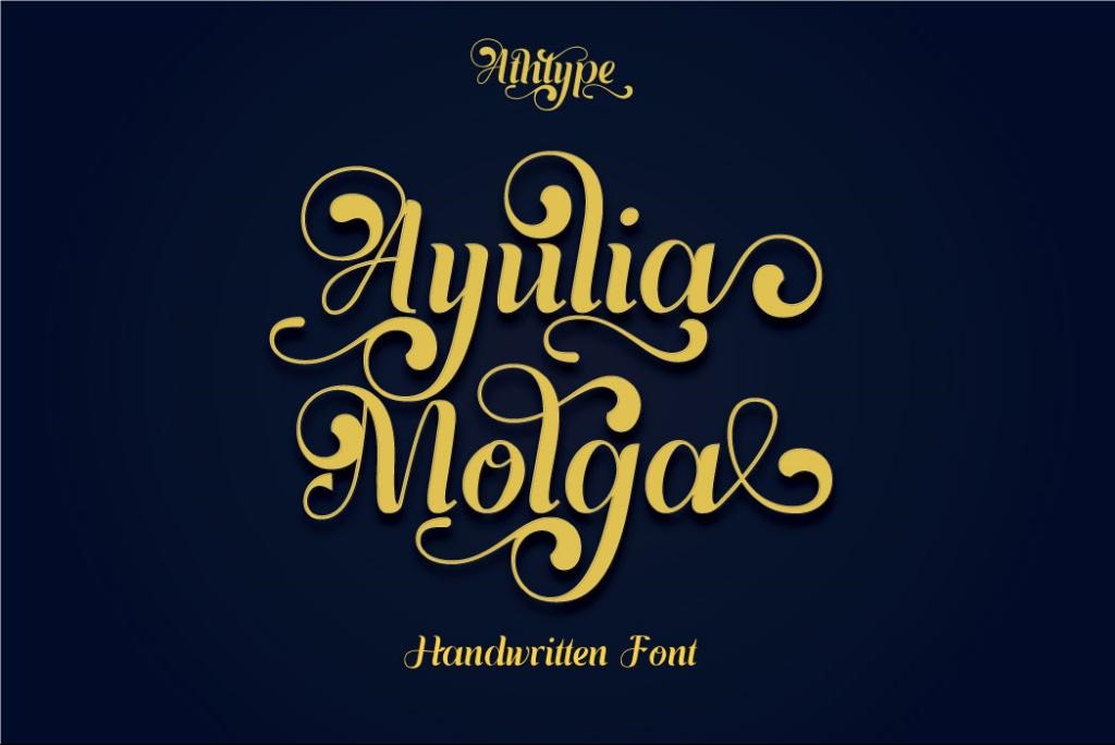 Ayulia Molga Demo Font